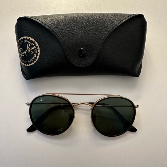 RayBans Round Double Bridge - Picture 2 of 4